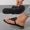 Women's Chic And Comfortable Dressy Thong Sandals - Perfect Flat And Flip Flop Sandals For Summer Beachwear.